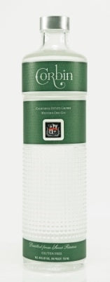 Corbin Cash California Estate Grown Western Dry Gin 750ml