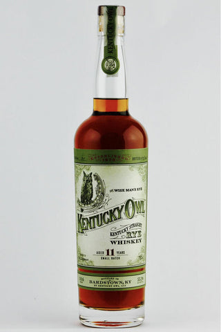 Kemtucky Owl 11 year Straight Rye Whiskey Batch #2. 750ml