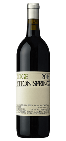 Ridge 2018 Lytton Springs Red Blend