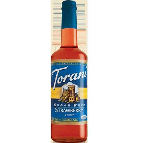 Torani Sugar Free Strawberry Syrup 750ml Coach House Wine Spirits