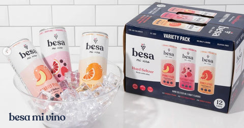 Besa Mi Vino Organic Hard Seltzer Variety