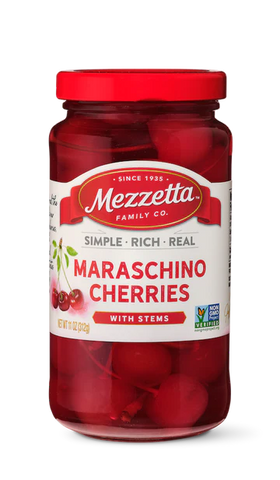 Mezzetta Maraschino Cherries w/ Stems