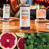 Austin Cocktails Grapefruit, Lime and Mint Cocktail Case 24 250ml cans
