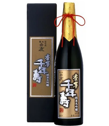 Kuromatsu-Hakushika Junmai Daiginjo Japanese Sake 720ml
