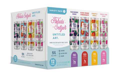 Untitled Art Florida Seltzer Variety Case #1