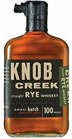 Knob Creek Rye Whiskey Small Batch 100 Proof 750ML