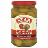 Star Pimiento Stuffed Queen Olives