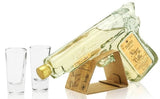 Hijos De Villa Pistol & Two Shot Glasses Reposado Tequila