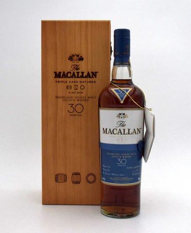 Macallan Single Malt Scotch Aged 30 years Fine Oak