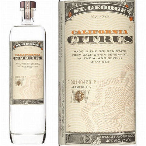 St. George California Citrus Vodka 750mL