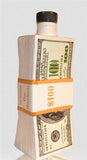 Vodka La Collection $100 Banknote 200ml
