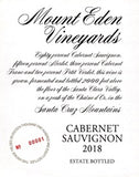 Mount Eden Estate Bottled Santa Cruz Mnts Cabernet Sauvignon 2018