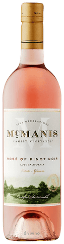 McManis Rose of Pinot Noir