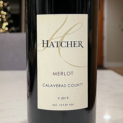 Hatcher Winery Calaveras County Merlot