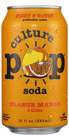 Culture Pop Orange Mango Probiotic Soda