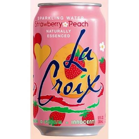 La Croix Strawberry Peach