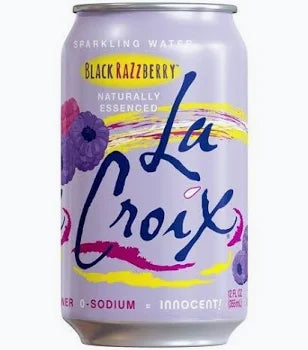 La Croix Sparkling Water Black Razzberry