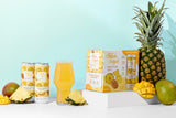 Untitled Art Florida Seltzer Mango & Pineapple Case 24 12oz Sleek Cans