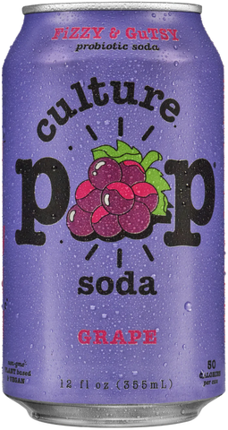 Culture Pop Grape Probiotic Soda
