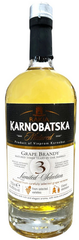 Karnobatska Grape Brandy Matured 3 Years