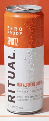 Ritual Zero Proof Spritz Cocktails Non-Alcoholic Spirit