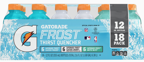 Gatorade Variety - Glacier Freeze, Glacier Cherry, Arctic Blitz
