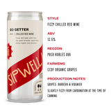 Sipwell Go Getter Fizzy Chilled Red Canned Wine