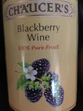 Chaucer's Blackberry Wine 100% Fruit 500ml