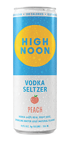 High Noon Vodka Seltzer Peach
