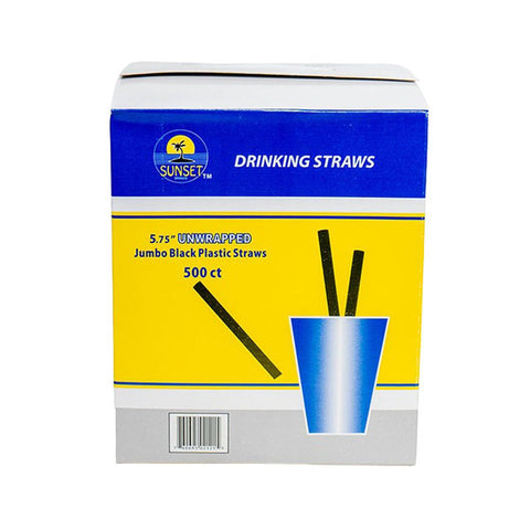 Sunset Cocktail Drinking Straws