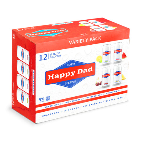 Happy Dad Hard Seltzer Variety Pack