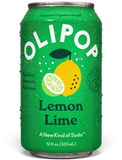 OLIPOP Lemon Lime Prebiotic Soda