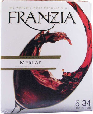 Franzia Wine Box Merlot 5L