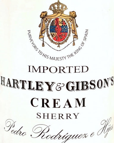 Hartley & Gibson Cream Sherry