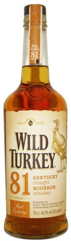 Wild Turkey Bourbon 81 Proof 750ML