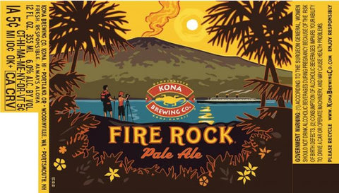 KONA FIRE ROCK PALE CASE
