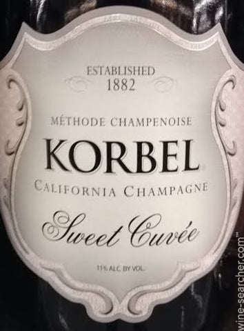 Korbel Sweet Cuvee Champagne