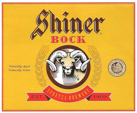 SHINER BOCK BEER CASE